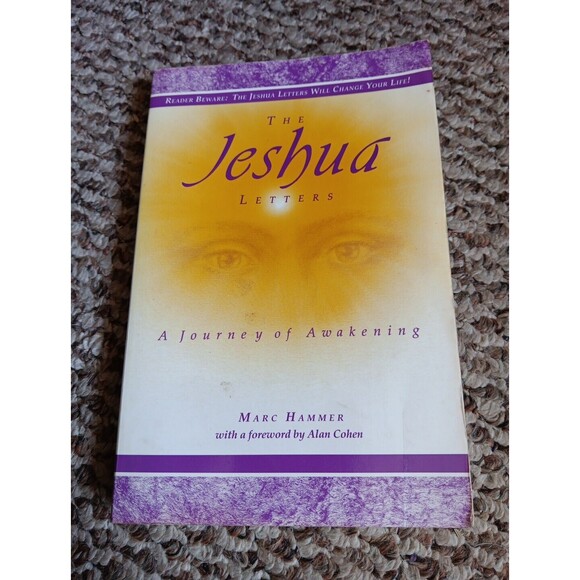 The Jeshua Letters by Hammer Marc Signed First Edition 2nd Print Paperback
